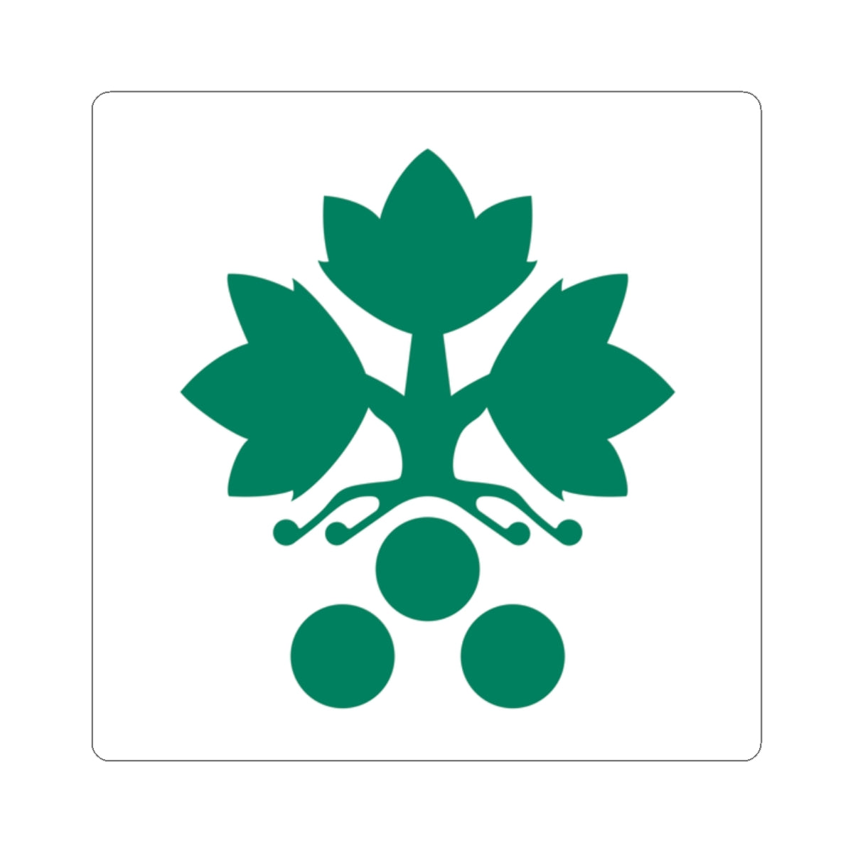 Flag of Skurup (Sweden) STICKER Vinyl Kiss-Cut Decal