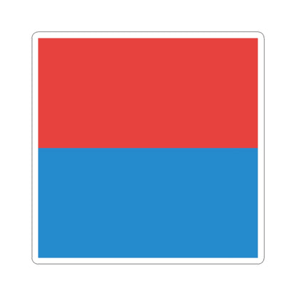 Flag of Canton of Ticino (Switzerland) STICKER Vinyl Kiss-Cut Decal