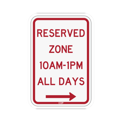 PBOT Road sign P4490AR (Oregon) (Road Sign) STICKER Vinyl Kiss-Cut Decal