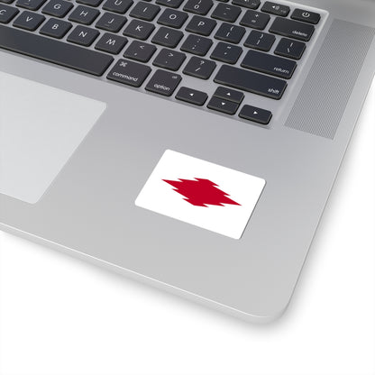 Flag of Shibata Niigata (Japan) STICKER Vinyl Kiss-Cut Decal
