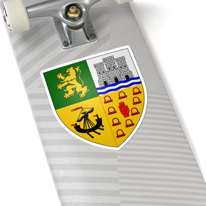 Arms of MacNeil of Barra (Scotland) (Coat of Arms) STICKER Vinyl Kiss-Cut Decal