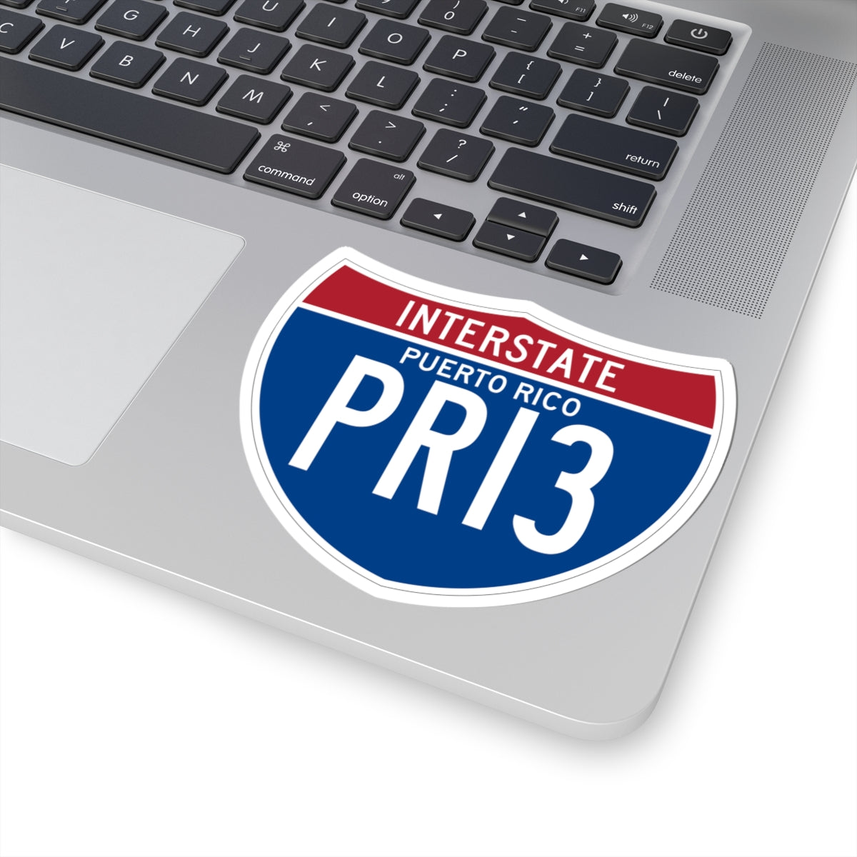 I-PRI3 PR (Puerto Rico) (Road Sign) STICKER Vinyl Kiss-Cut Decal