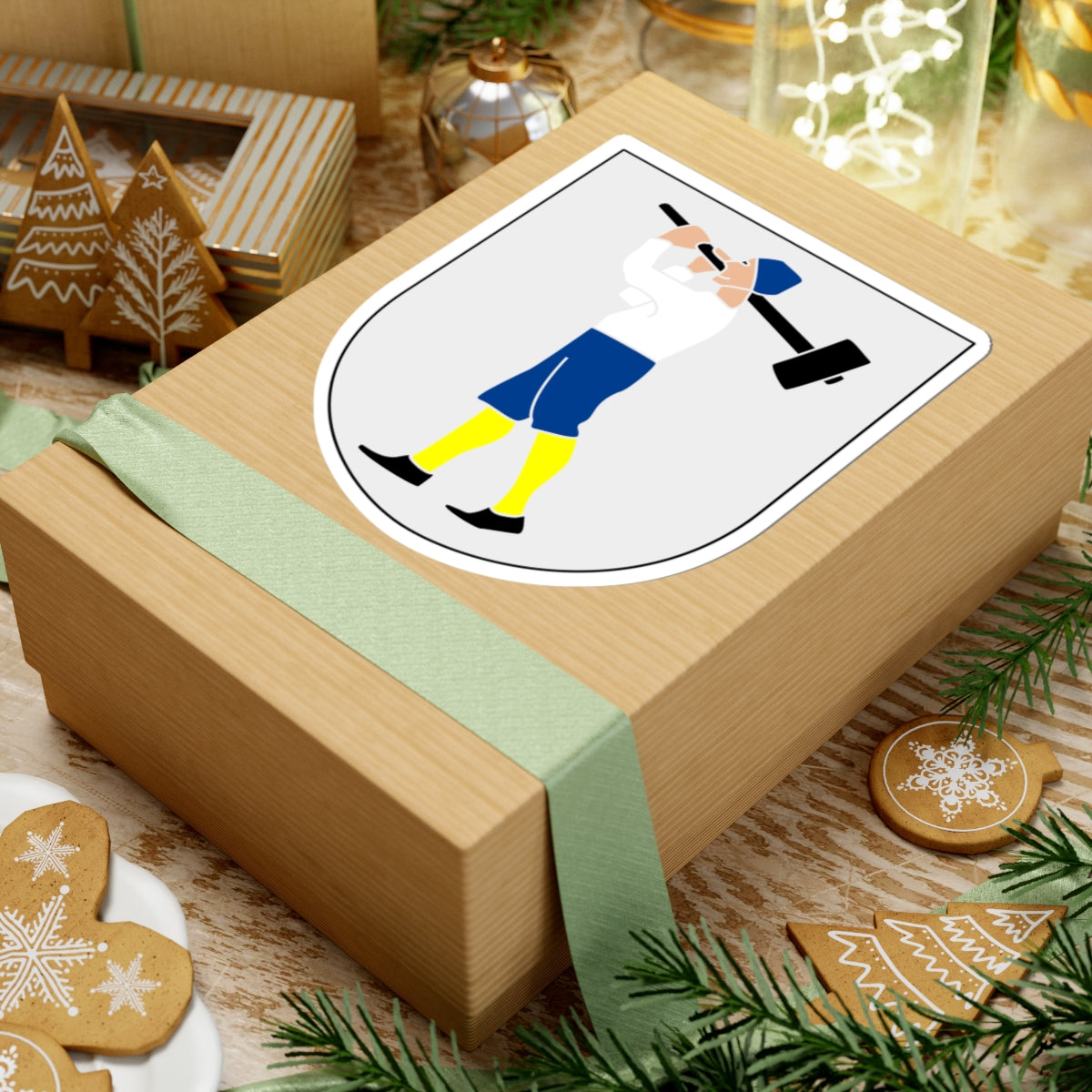 Askersund vapen (Sweden) (Coat of Arms) STICKER Vinyl Kiss-Cut Decal