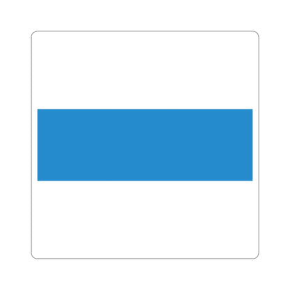 Flag of Canton of Zug (Switzerland) STICKER Vinyl Kiss-Cut Decal