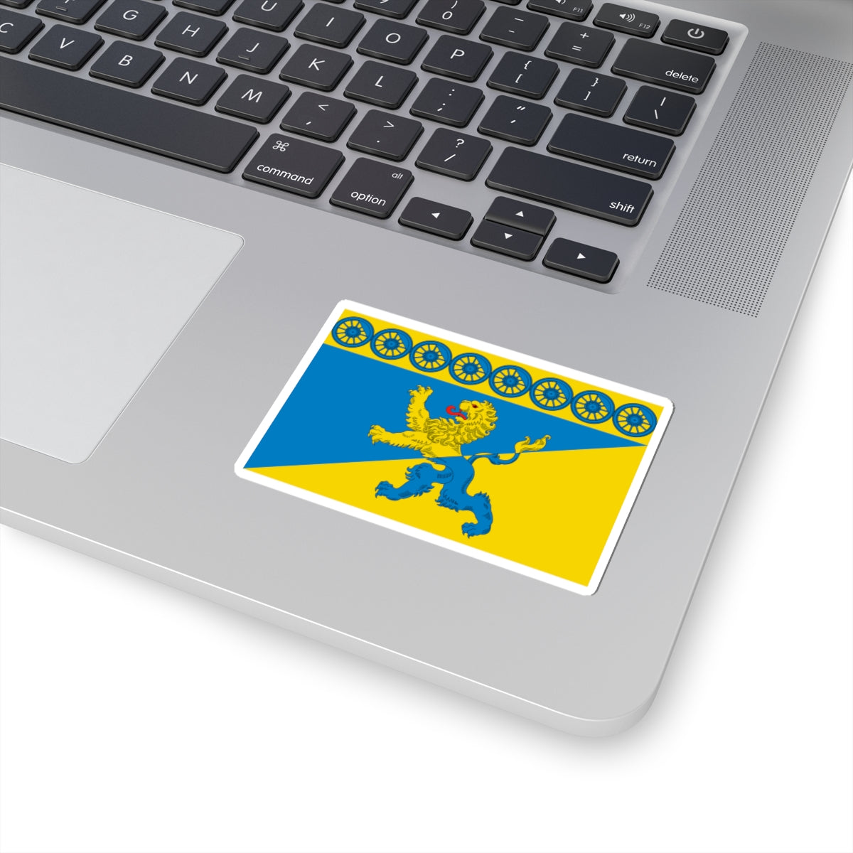 Flag of Lyuban Leningrad Oblast (Russia) STICKER Vinyl Kiss-Cut Decal