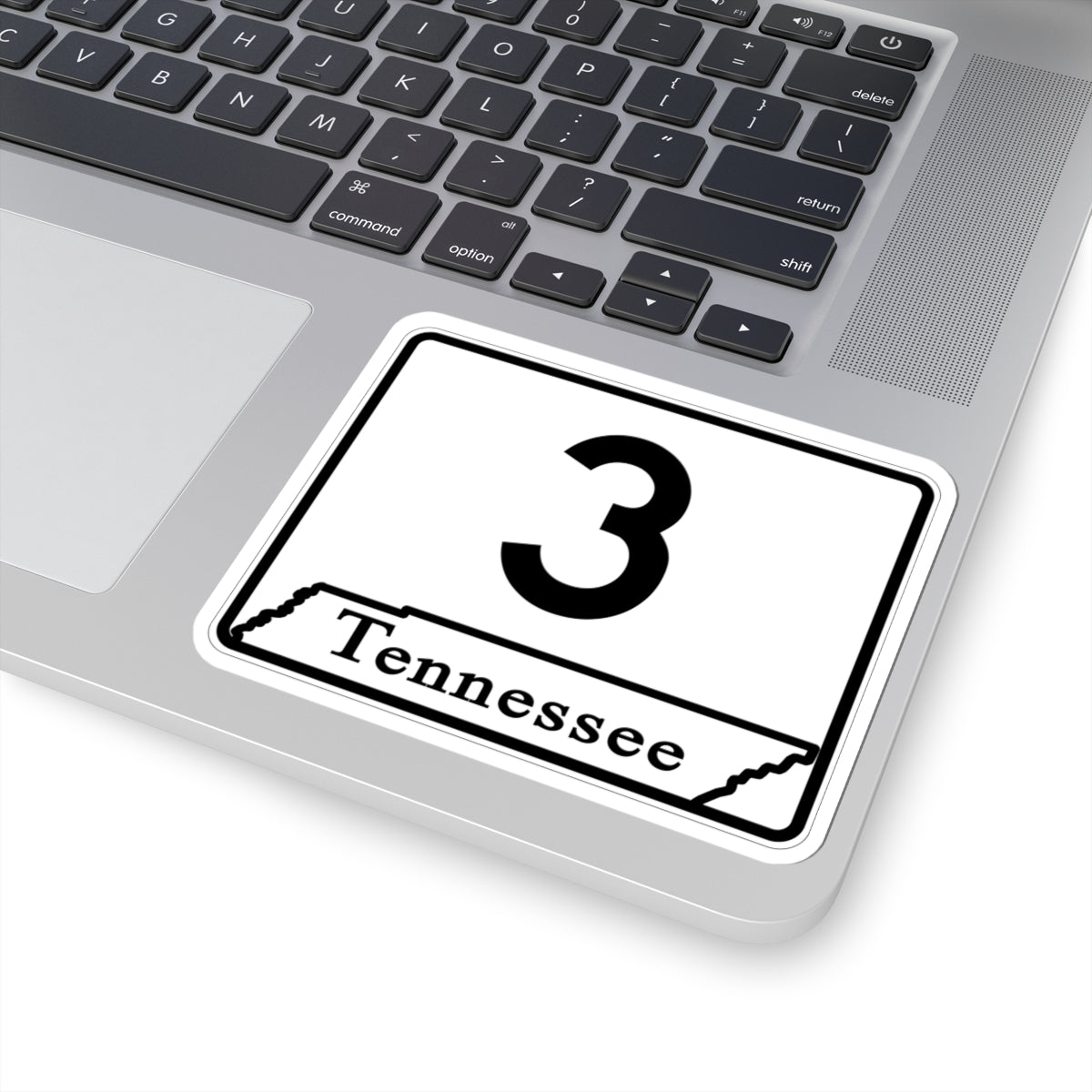 Tennessee 3 (Tennessee) (Road Sign) STICKER Vinyl Kiss-Cut Decal