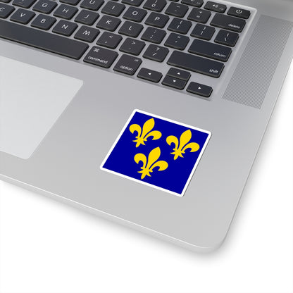 Flag of France XIV-XVI (France) STICKER Vinyl Kiss-Cut Decal