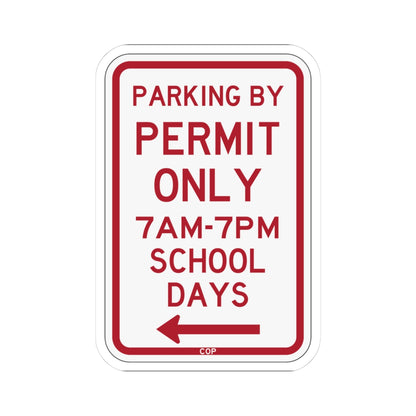 PBOT Road sign P4456L (Oregon) (Road Sign) STICKER Vinyl Kiss-Cut Decal