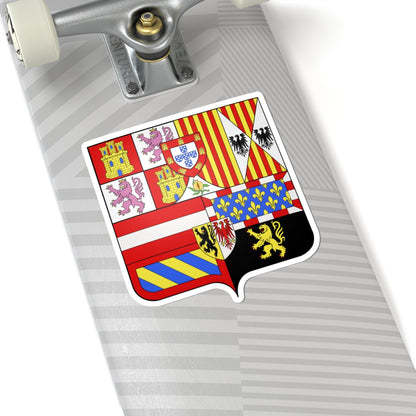 Armoiries Philippe II dEspagne (Portugal) (Coat of Arms) STICKER Vinyl Kiss-Cut Decal