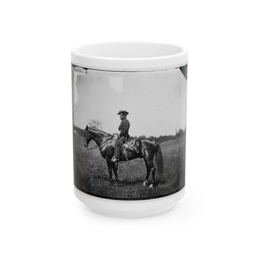 Bealeton, Virginia. Captain Henry Page, Assistant Quartermaster, At Army Of The Potomac Headquarters (U.S. Civil War) White Coffee Mug