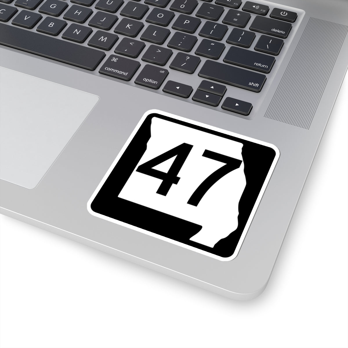 MO-47 (Missouri) (Road Sign) STICKER Vinyl Kiss-Cut Decal