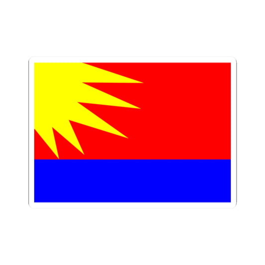 Flag of Miranda Trujillo (Venezuela) STICKER Vinyl Kiss-Cut Decal