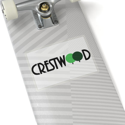 Flag of Crestwood, Missouri - STICKER Vinyl Kiss-Cut Decal