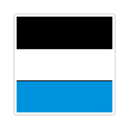 CHE Unterkulm Flag (Switzerland) STICKER Vinyl Kiss-Cut Decal