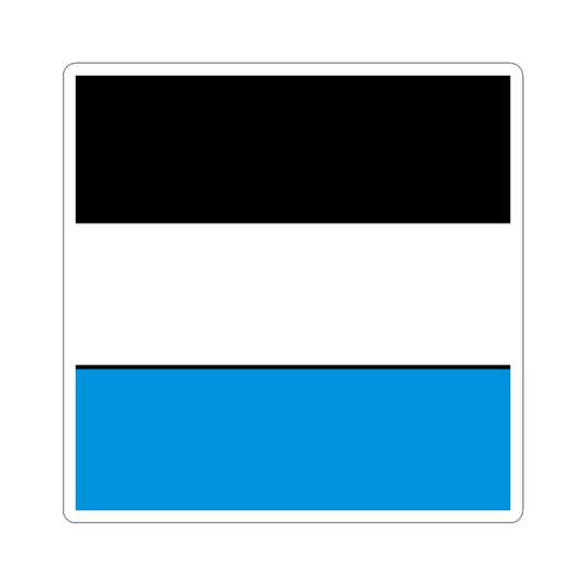 CHE Unterkulm Flag (Switzerland) STICKER Vinyl Kiss-Cut Decal
