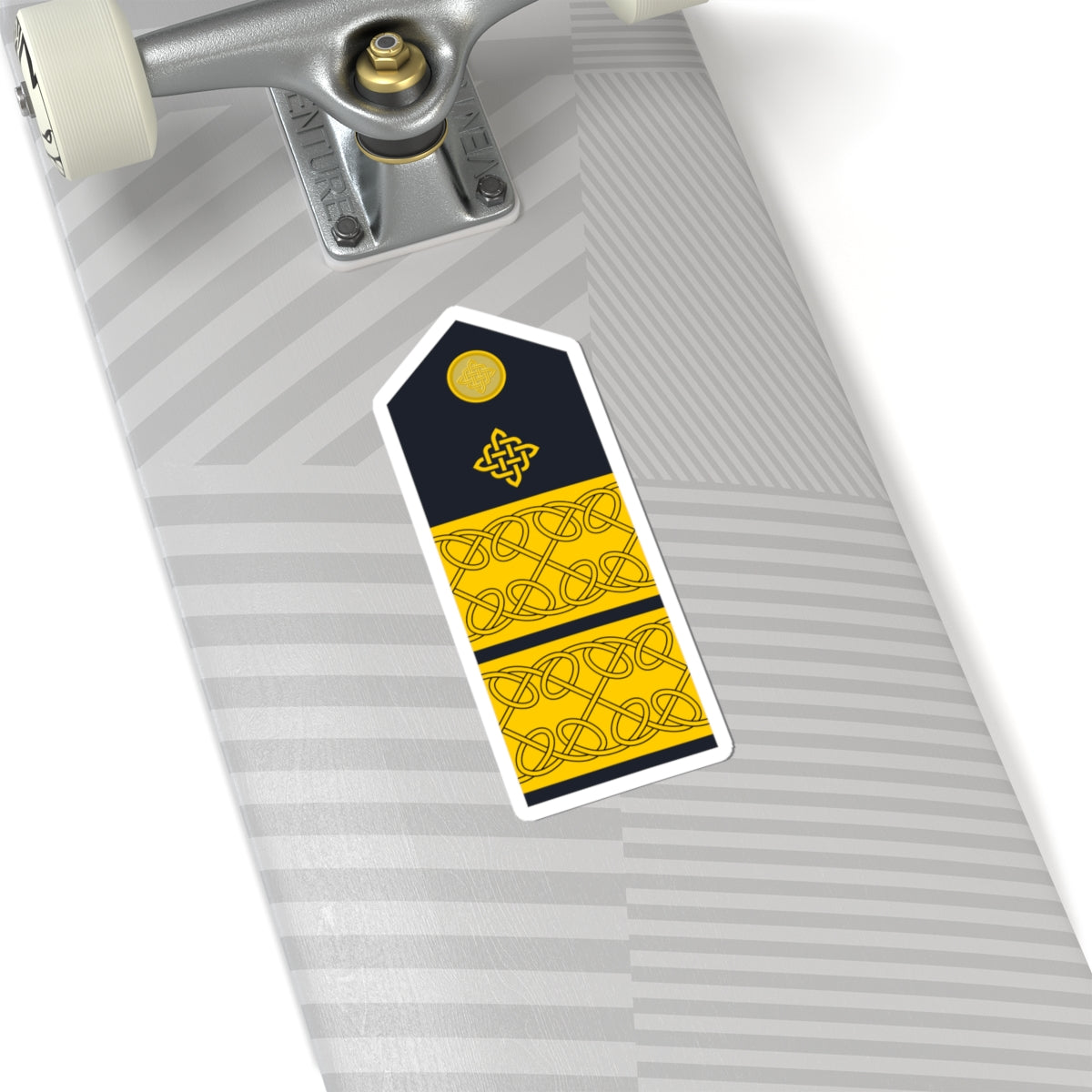 Naramenica ljetne odore admirala flote HRM (Croatia) (Military Rank) STICKER Vinyl Kiss-Cut Decal