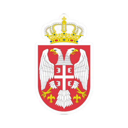 Coat of arms of Serbia small (2004 - 2010) - STICKER Vinyl Kiss-Cut Decal