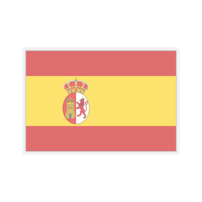 Flag of Spain 1785-1873 1875-1931 (Argentina) STICKER Vinyl Kiss-Cut Decal
