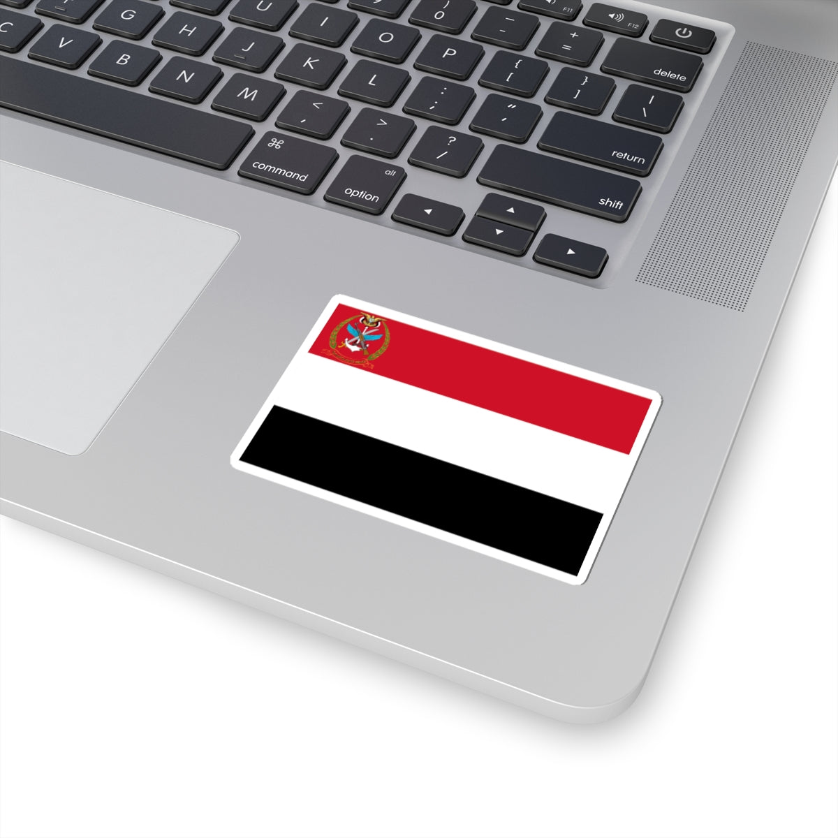 Flag of the Yemen Armed Forces (Yemen) STICKER Vinyl Kiss-Cut Decal