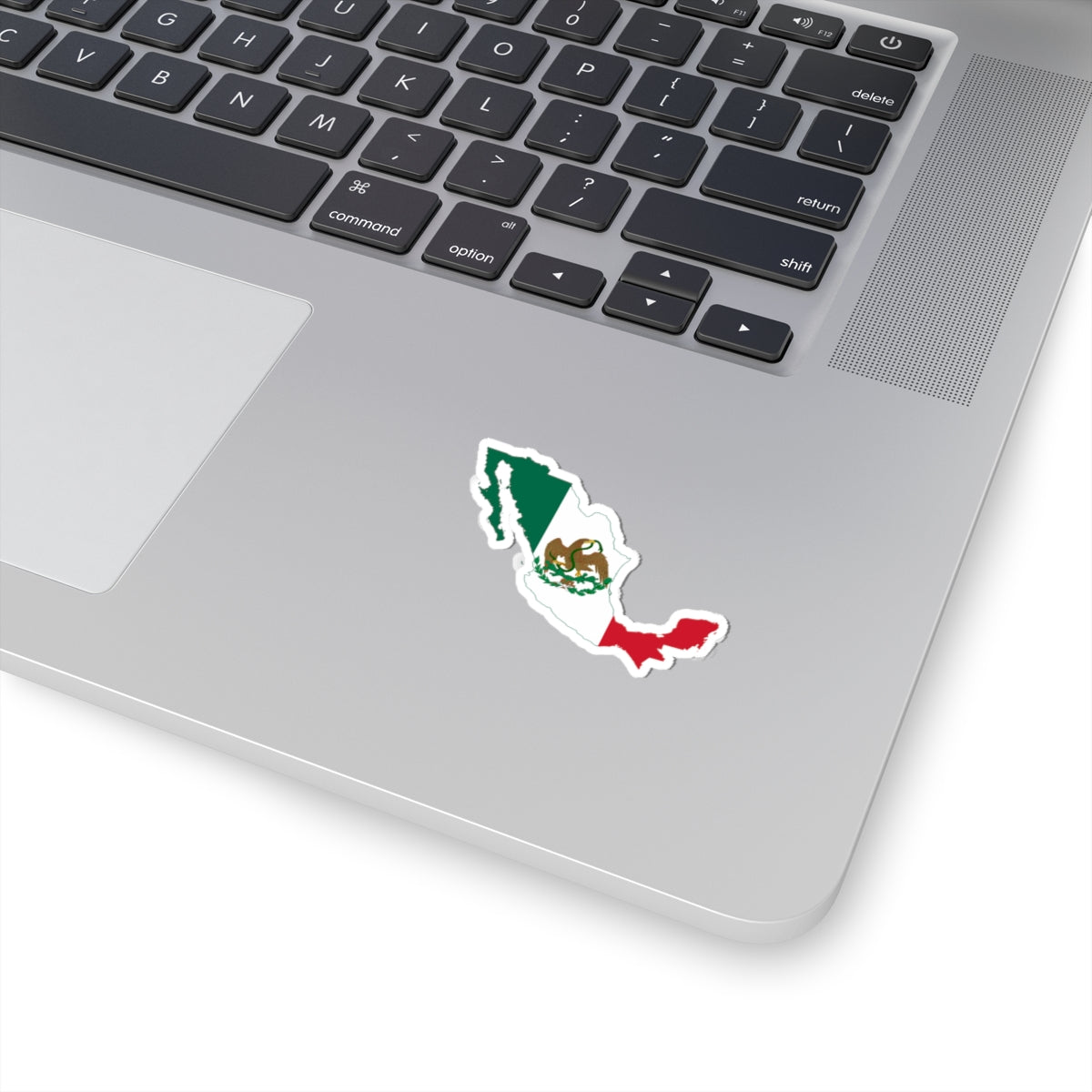 Flag-map of Mexico 1848-1853 (Mexico) STICKER Vinyl Kiss-Cut Decal