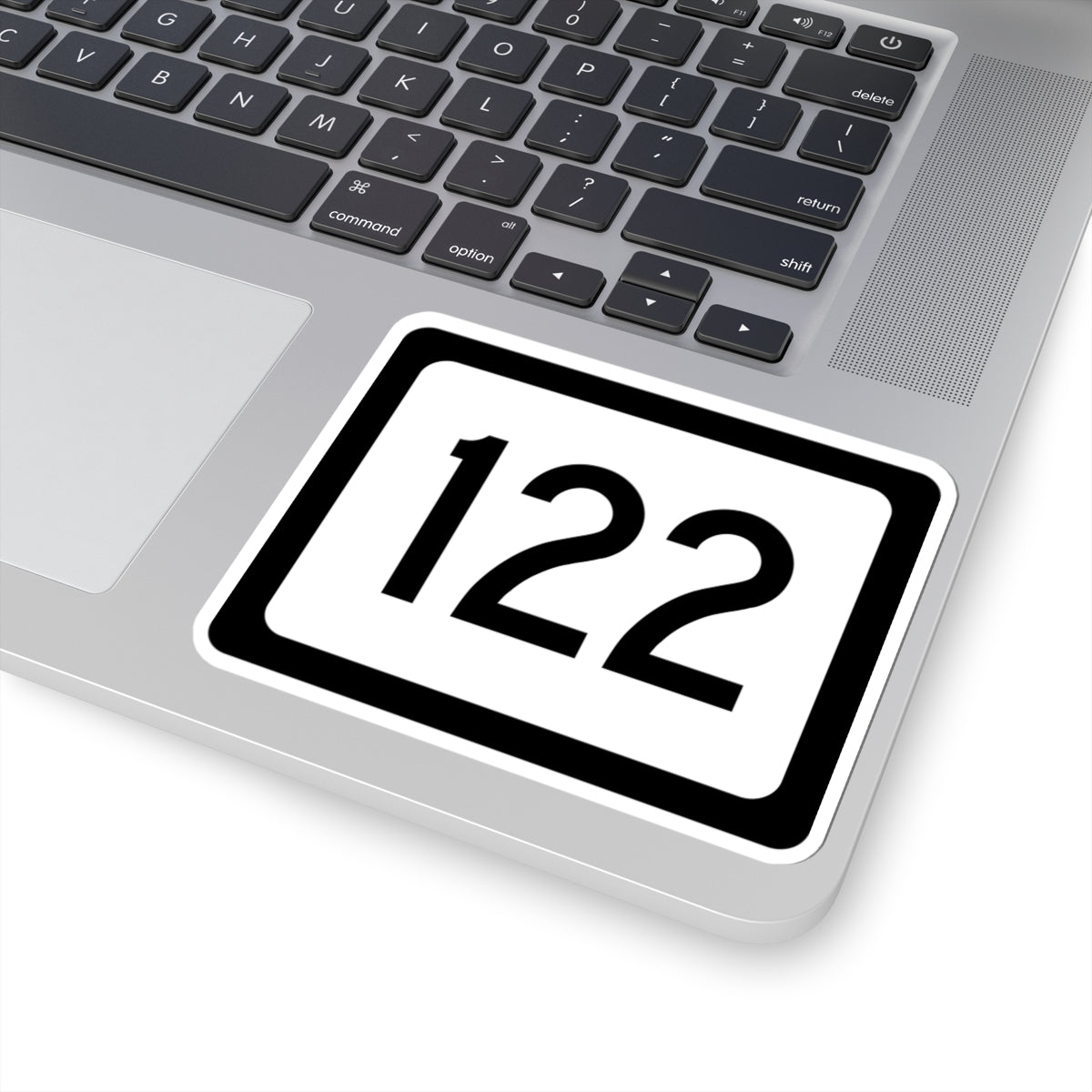 WV-122 (Virginia) (Road Sign) STICKER Vinyl Kiss-Cut Decal