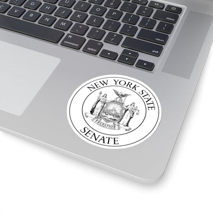 Seal of the New York State Senate - STICKER Vinyl Kiss-Cut Decal