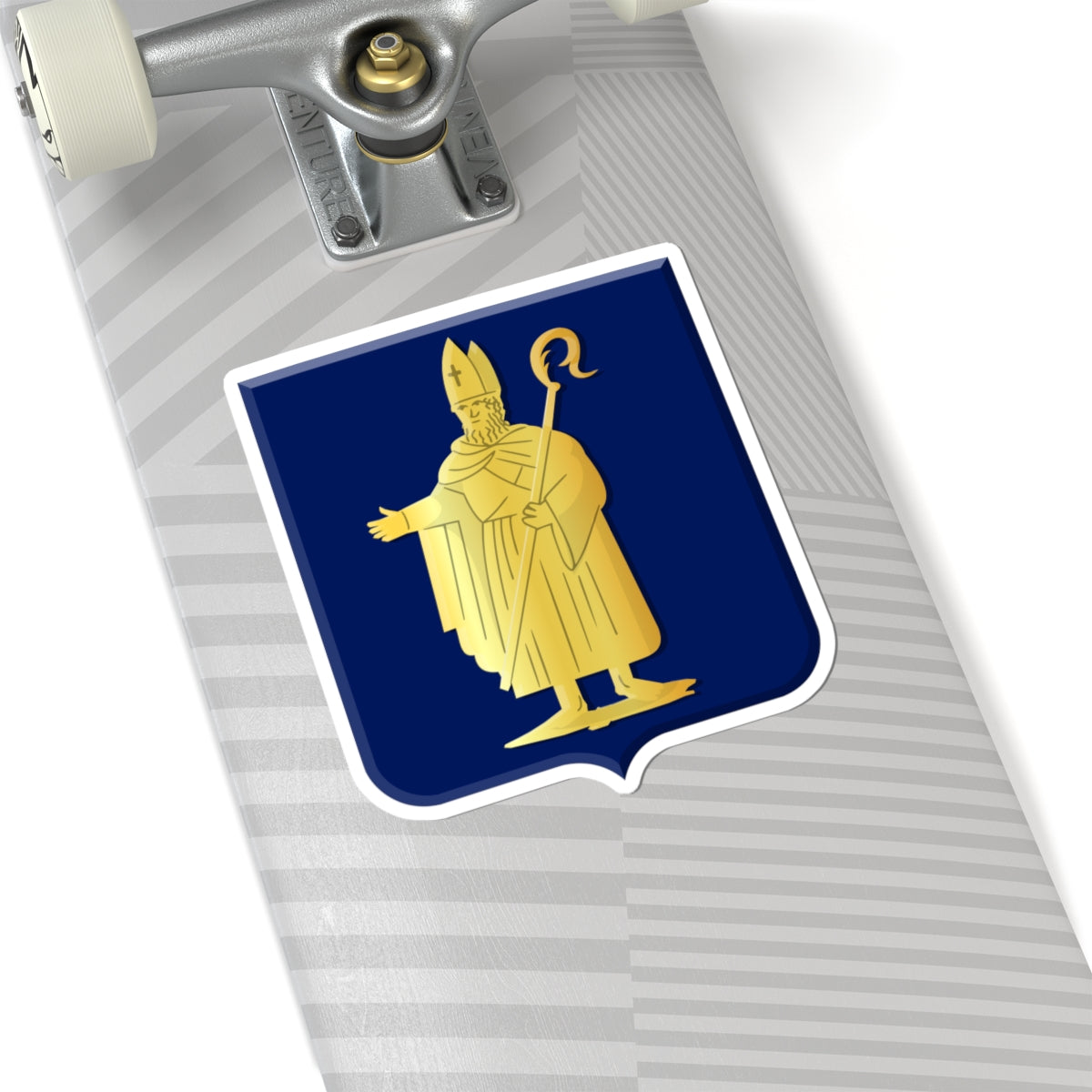 Baarn wapen oud (Netherlands) (Coat of Arms) STICKER Vinyl Kiss-Cut Decal