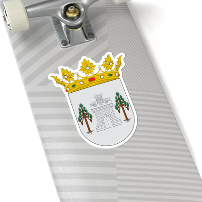 Escudo de Arguedas (Spain) (Coat of Arms) STICKER Vinyl Kiss-Cut Decal