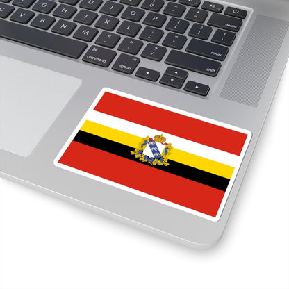 Flag of Kursk Oblast large fix (Russia) STICKER Vinyl Kiss-Cut Decal