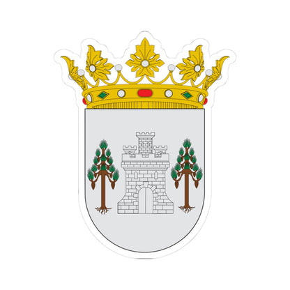 Escudo de Arguedas (Spain) (Coat of Arms) STICKER Vinyl Kiss-Cut Decal