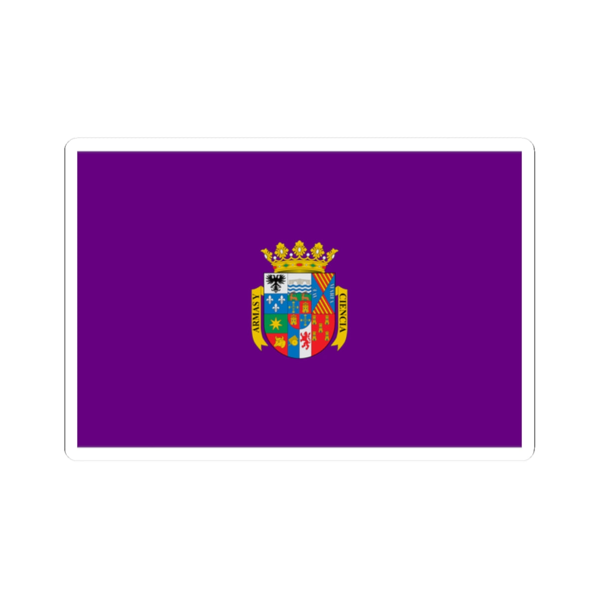 Flag Palencia Province (Spain) STICKER Vinyl Kiss-Cut Decal