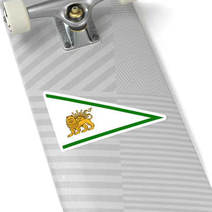 Zand Dynasty flag (Iran) STICKER Vinyl Kiss-Cut Decal