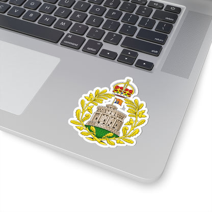 Badge of the House of Windsor (United Kingdom) (Coat of Arms) STICKER Vinyl Kiss-Cut Decal
