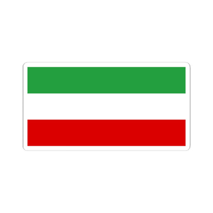 Post-constitutional Revolution Civil Flag of Persia (Iran) STICKER Vinyl Kiss-Cut Decal