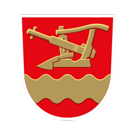 Aura.vaakuna (Finland) (Coat of Arms) STICKER Vinyl Kiss-Cut Decal