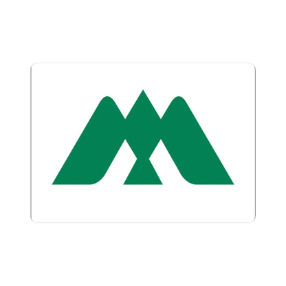 Flag of Myoko Nigata (Japan) STICKER Vinyl Kiss-Cut Decal