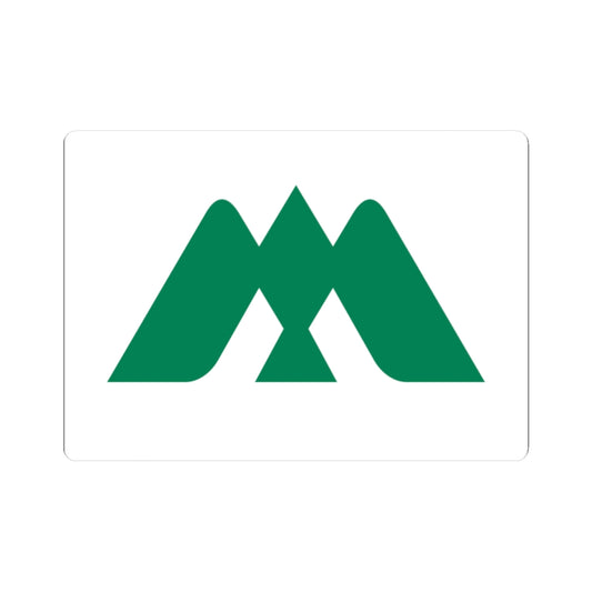 Flag of Myoko Nigata (Japan) STICKER Vinyl Kiss-Cut Decal