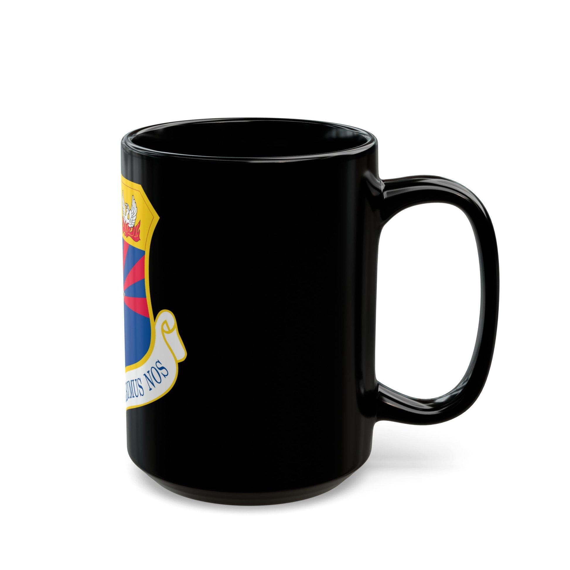 161st Air Refueling Wing (U.S. Air Force) Black Coffee Mug-The Sticker Space