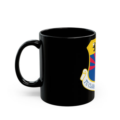 161st Air Refueling Wing (U.S. Air Force) Black Coffee Mug-The Sticker Space