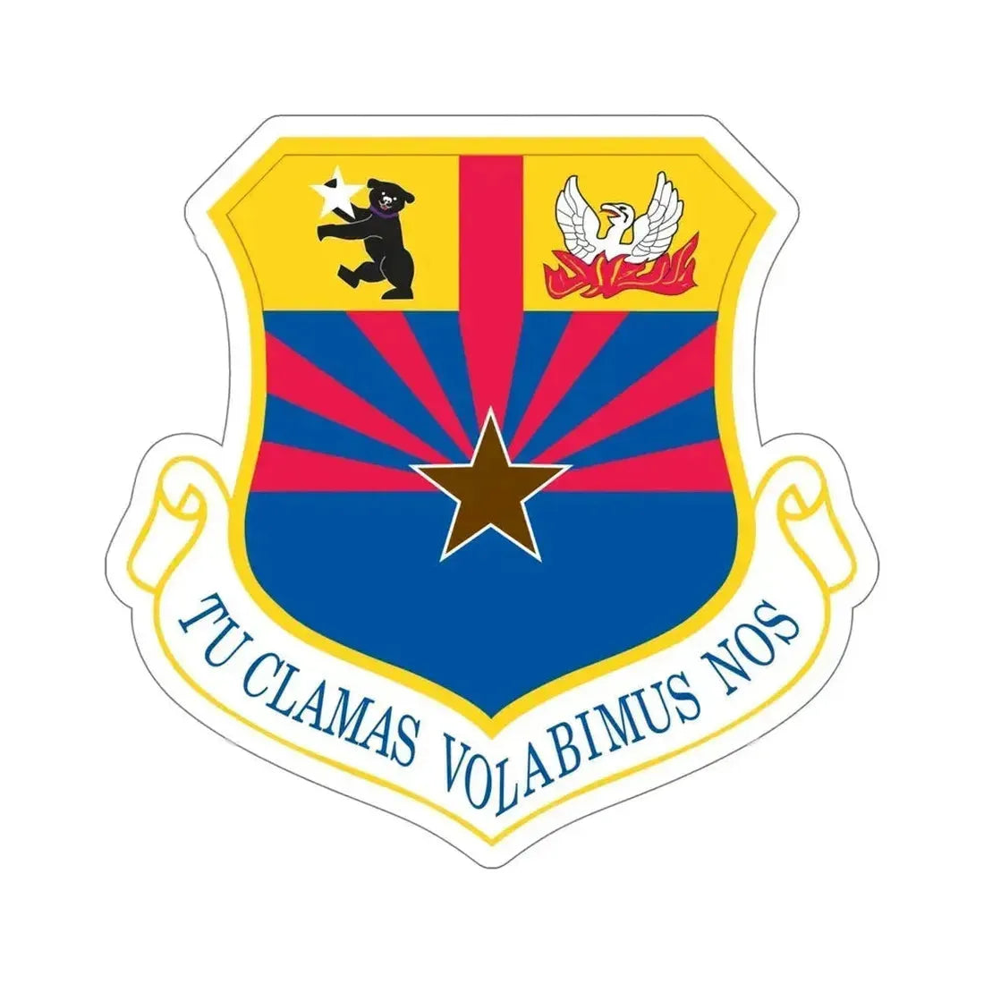161st Air Refueling Wing (U.S. Air Force) STICKER Vinyl Die-Cut Decal 6 Inch - The Sticker Space