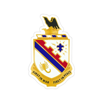 161st Infantry Regiment (U.S. Army) Transparent STICKER Die-Cut Vinyl Decal 4 Inch - The Sticker Space