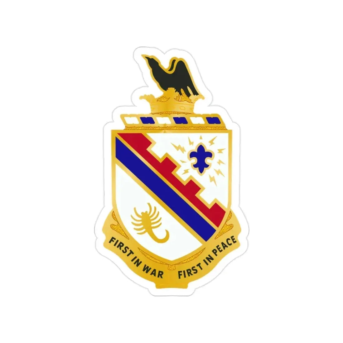 161st Infantry Regiment (U.S. Army) Transparent STICKER Die-Cut Vinyl Decal - The Sticker Space