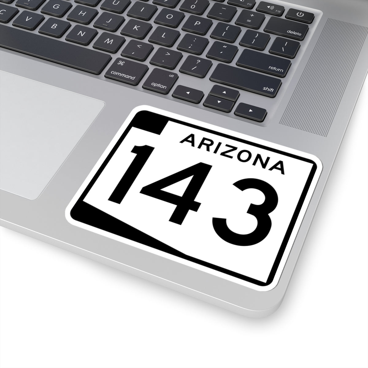 Arizona 143 (Arizona) (Road Sign) STICKER Vinyl Kiss-Cut Decal