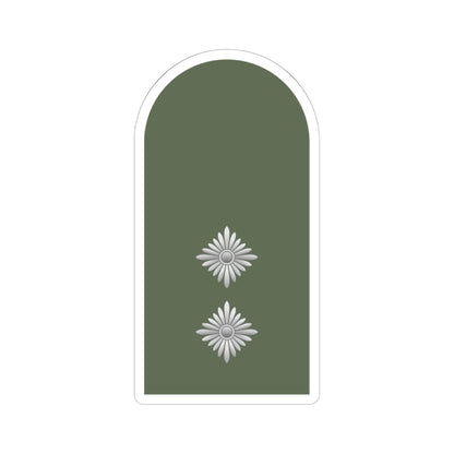 Dienstgrad Bundeswehr Heer 221 Oberleutnant (Germany) (Military Rank) STICKER Vinyl Kiss-Cut Decal