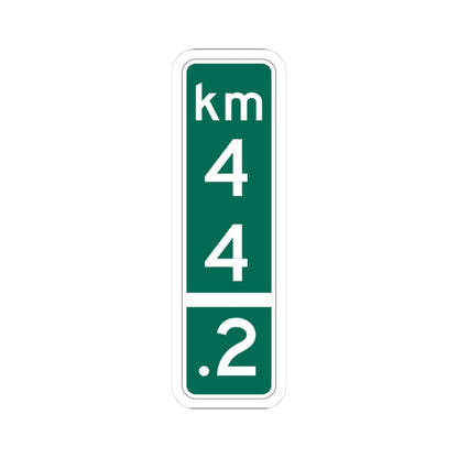 MUTCD-PR D10-2a (Puerto Rico) (Road Sign) STICKER Vinyl Kiss-Cut Decal