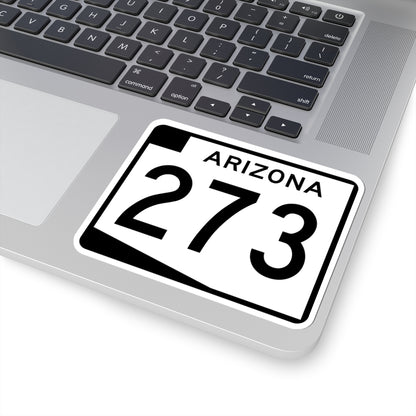 Arizona 273 (Arizona) (Road Sign) STICKER Vinyl Kiss-Cut Decal