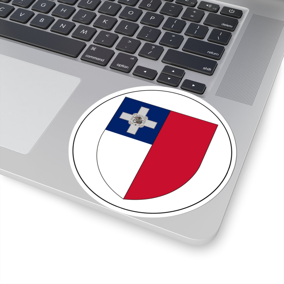 Badge of Malta 1943-1964 (Malta) (Coat of Arms) STICKER Vinyl Kiss-Cut Decal