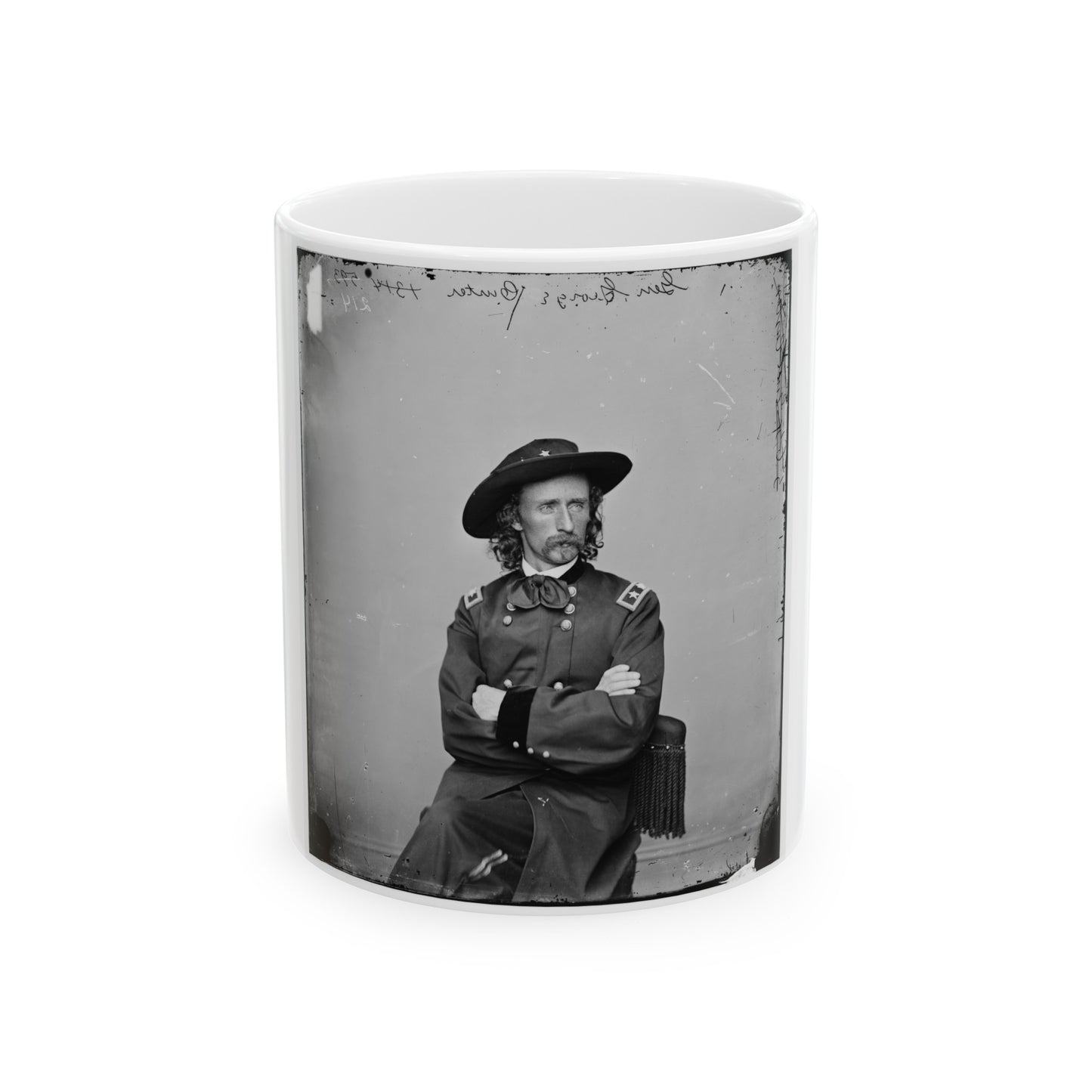Major General George Armstrong Custer(2) (U.S. Civil War) White Coffee Mug