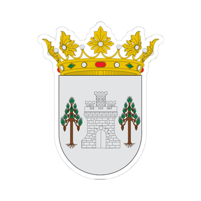 Escudo de Arguedas (Spain) (Coat of Arms) STICKER Vinyl Kiss-Cut Decal