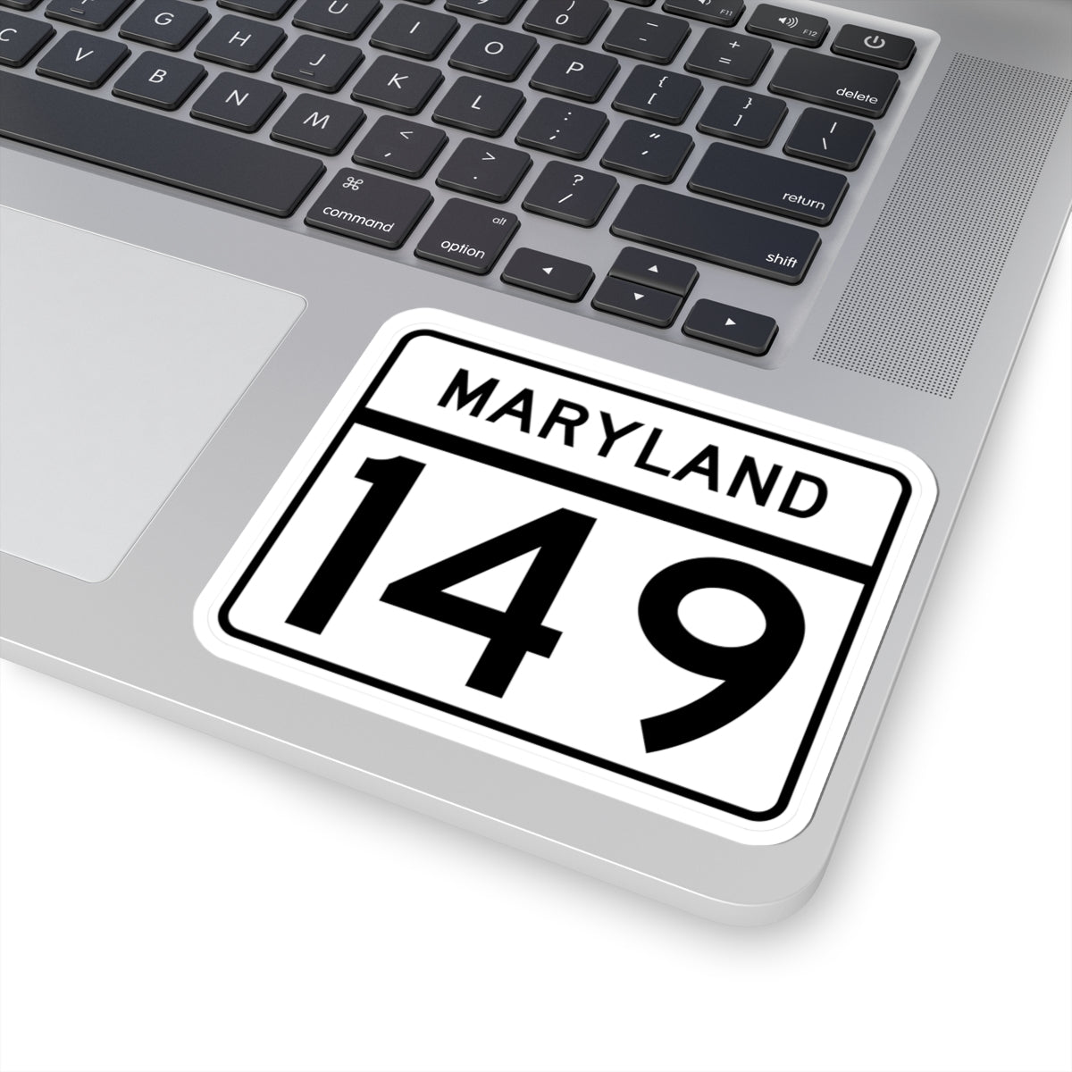 MD Route 149 (Maryland) (Road Sign) STICKER Vinyl Kiss-Cut Decal